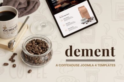 Dement - A Coffehouse Joomla 4 Templates