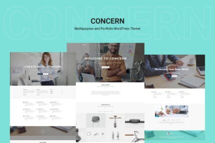 Concern - Multipurpose and Portfolio WordPress