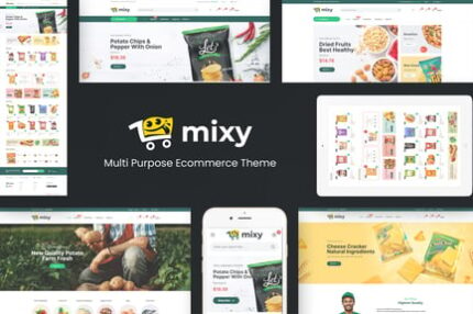 Mixy - Organic, Food, Cosmetic Prestashop Theme