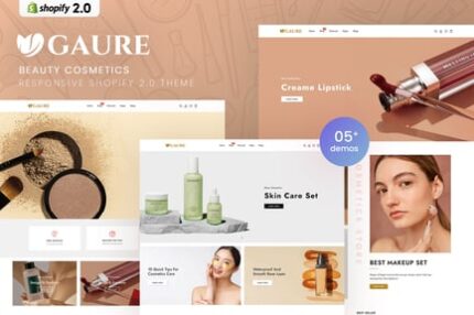 Gaure - Beauty & Cosmetics Shopify 2.0 Theme