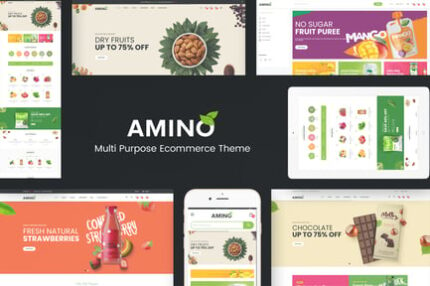 Amino - Organic & Multipurpose OpenCart Theme