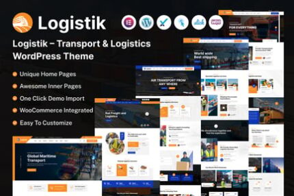 Logistik – Transport & Logistics WordPress Theme