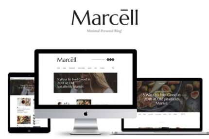 Marcell - Personal Blog & Magazine WordPress Theme