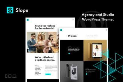 Slope – Agency & Studio WordPress Theme