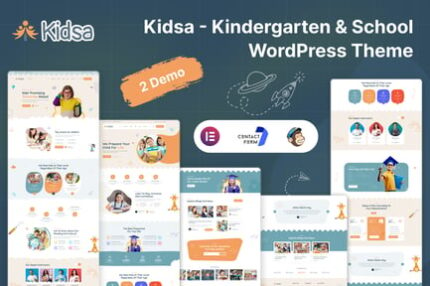 Kidsa - Kindergarten & School WordPress Theme