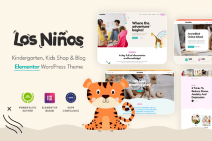 Los Ninos - Children Education WordPress Theme