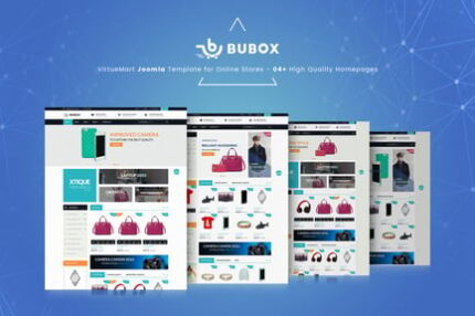 Bubox VirtueMart Joomla Template for Online Store