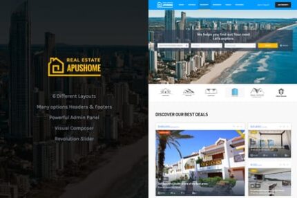 ApusHome - Real Estate WordPress Theme