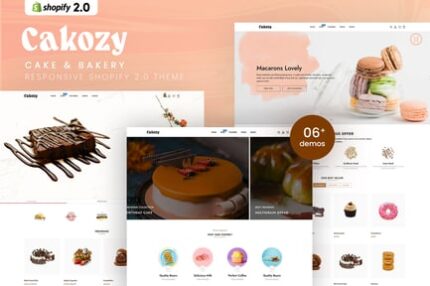 Cakozy - Cake & Bakery Shopify 2.0 Theme