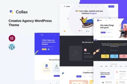 Collax - Creative Agency WordPress Theme