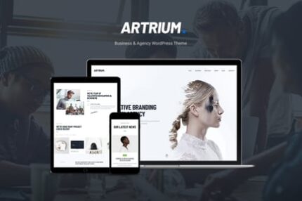 Artrium - Creative Agency & Web Studio WP Theme