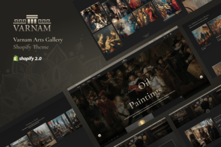 Varnam - Crafts & Arts Store Shopify Theme