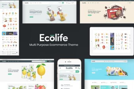 Ecolife - Organic & Food Prestashop Theme