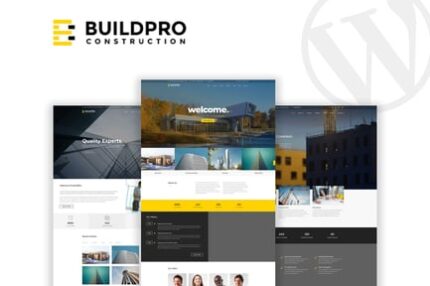 BuildPro - Business & Construction WordPress Theme