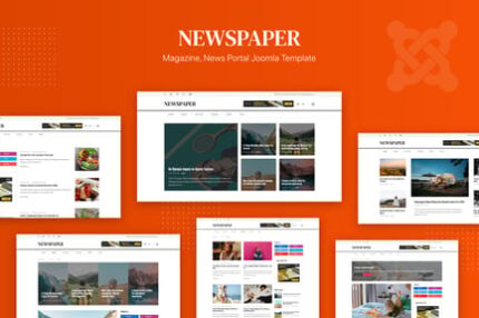 Newspaper - Magazine, News Joomla 4 Template