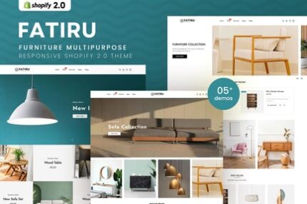 Fatiru - Furniture Multipurpose Shopify 2.0 Theme