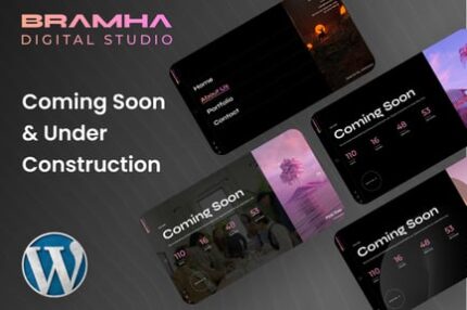 Coming Soon & Under Construction WordPress Theme