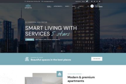 Aports - Single Property WordPress Theme