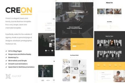 Creon - Business Joomla Template