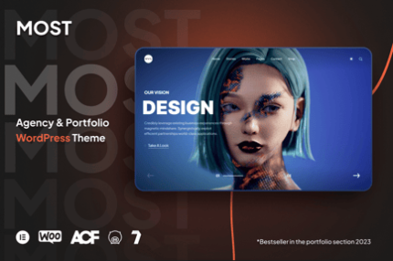 Most – Creative Agency and Portfolio Theme