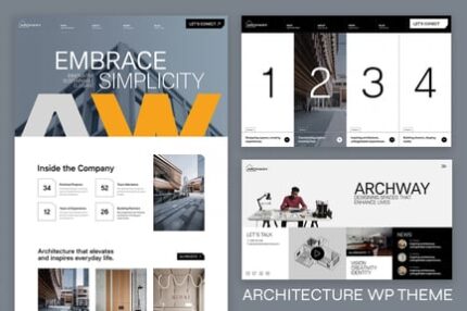 Arkina - Architecture WordPress Theme