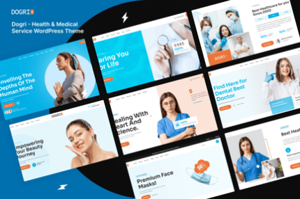 Dogri - Health & Medical Service WordPress Theme