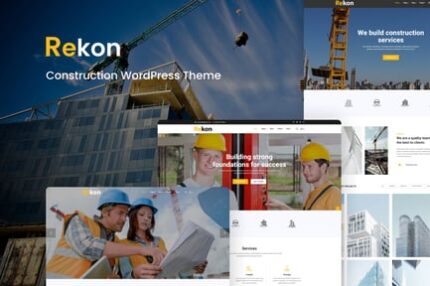 Rekon - Construction WordPress Theme