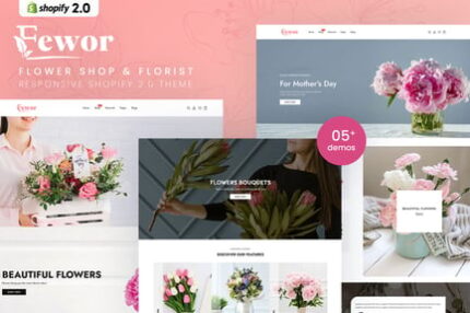 Fewor - Flower Shop & Florist Shopify 2.0 Theme