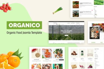 Organico - Organic Food & Farm Joomla 4 Template