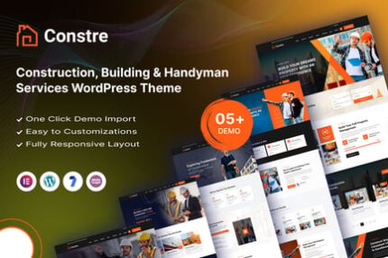 Constre - Construction & Handyman Service WP Theme