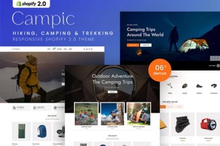 Campic - Hiking, Camping & Trekking Shopify Theme