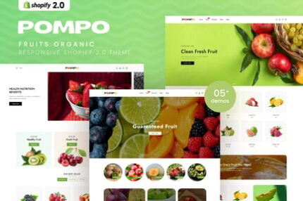 Pompo - Fruits Organic Shopify 2.0 Theme