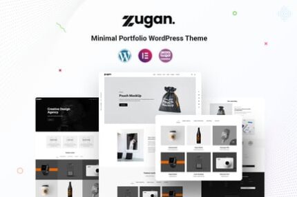 Zugan - Minimal Portfolio WordPress Theme