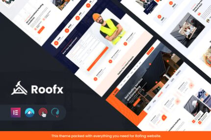 Roofx - Roofing Services WordPress Theme