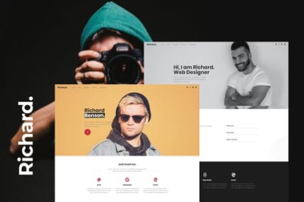 Richard - Onepage Personal WordPress Theme