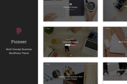 Pioneer - Multi-Concept Corporate WordPress Theme