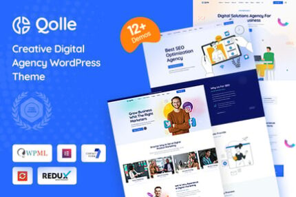 Qolle - Digital Marketing Agency WordPress Theme