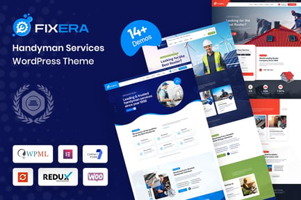 Fixera - Handyman Services WordPress Theme