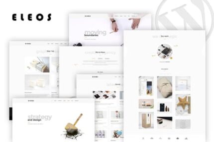 Eleos - One-Page Creative WordPress Theme