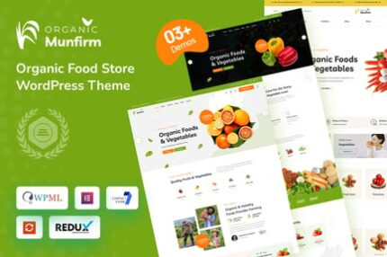 Munfirm - Organic Food Store WordPress Theme