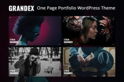 Grandex - One Page Portfolio WordPress Theme