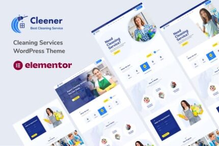 Cleener - Cleaning Services WordPress Theme