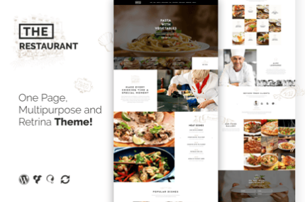 The Restaurant Restauranteur and Catering WP Theme