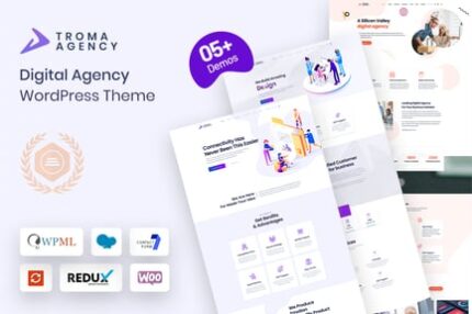 Troma - Digital Agency WordPress Theme