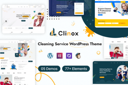 Clinox - Cleaning Services WordPress Theme