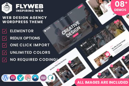 Flyweb - Web Design Agency WordPress Theme