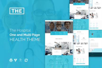 The Hospital - One and Multi Page Health Theme